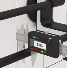 خطاطيف حمام لاصقة، بدون حاجة إلى ثقب، خطاطيف جدار بشفط قوي لمنشفة، رداء الحمام، متوفرة بألوان متعددة - أسود، أبيض