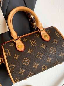 迷你波士顿枕形包女士手提包，轻盈奢华小众斜挎包，2025秋冬新款 - 彩色 - 查看 5