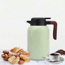 SSGP Jarra Térmica De Acero Inoxidable De 2000 Ml Para Café O Té - Verde - Ver 7