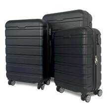 NEW! 20", 24", 28" 3pc Hard Shell ABS Luggage Suitcase Set With TSA Lock - Multicolor - View 3