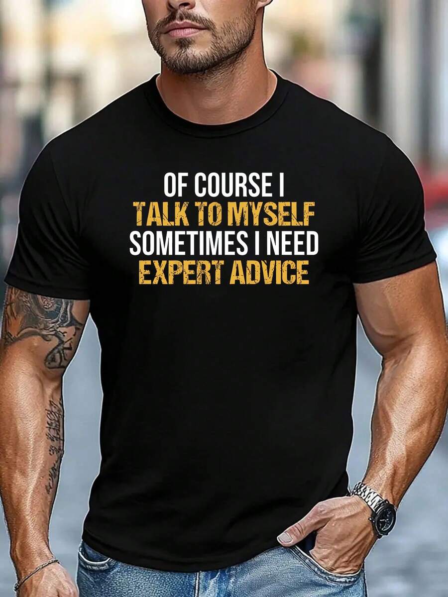Men T-Shirts - Black - View 1