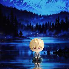 Chibi Izuku Midoriya, Shoto Todoroki, Ochaco Uraraka Figurine Cake Topper Decoration Baking Doll Gift For Boys - Multicolor - View 13