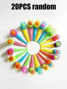 3/12/20/100pcs Funny Levitating Ball Toys, Party Toys, Party Favor Bag Fillers, Party Whistles, Party Games, Suitable For Children, Teens And Adults, Kids Games, Girls Toys, Boys Toys, Educational Games, Children's Toys, Boys Games, Girls Games, Stress Relief Toys, Children's Party Favors, Party Gifts, Gift Bag Fillers And Classroom Rewards, Montessori Toys, Birthday Gifts, Birthday Party Favors, Office Stress Relief Toys, Fun Gifts - Multicolor - View 17