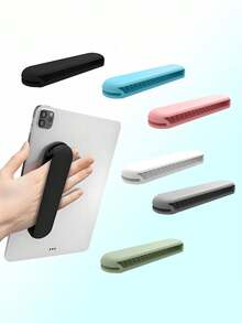 1pc Tablet Handheld Strap With Suction Cup, Adjustable Anti-Slip Hand Strap Holder For Tablet/E-Reader, Easy One-Handed Operation, Shock-Absorbing Open Design, Won't Fall Off, Multiple Colors Available - Multicolor - View 1