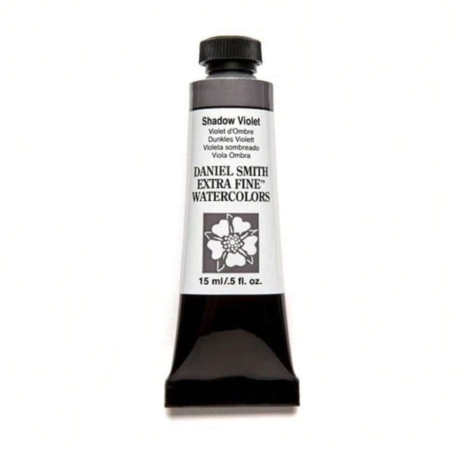 Daniel Smith Extra Fine Watercolor 15ml Paint Tube, Shadow Violet (284600188), 0.5 Fl Oz (Pack Of 1),ShadowViolet - 暗紫 - 查看 1