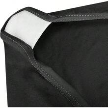 Mantel rectangular de 4 pies de largo de spandex elástico, color negro - Negro + 48" x 30" (Rectangular) - Ver 7