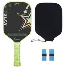 16MMT700 Pickleball Paddle With Textured Surface Technology, Carbon Fiber Woven For Enhanced Strength And Feel - A - View 7
