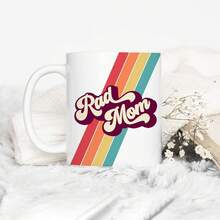 Rad Mom Retro Coffee Mug, Mother Cup From Kids, Daughter, Son, Husband (11oz) - Multicolor - View 4