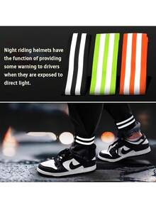 Bicycle Leg Strap With Reflective Strips, Suitable For Night Running, Mountain Biking, Road Cycling Safety Gear