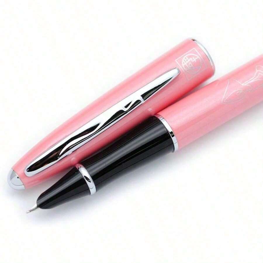 czxwyst Picasso 606 - Pluma estilográfica ultrafina punta caja original - RosadoPerla - Ver 1