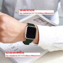 2条/套硅胶运动表带，兼容 40mm、41mm、42mm、44mm、45mm、46mm、49mm，男女通用，柔软防水腕带，可更换运动表带，兼容 Ultra 11、10、9、8、7、6、5、4、SE系列，卡通图案，兼容表壳，闪亮钻石PC电镀保护壳 - 黑色 - 查看 6