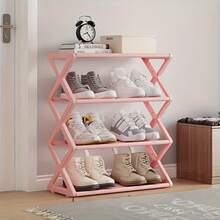 1个建悦折叠鞋架：时尚设计+大容量，从此告别门口的鞋子堆积！ - 彩色 - 查看 3