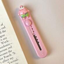 SPONGEBOB 海绵宝宝多功能刀，迷你可爱工艺刀，便携式包装纸切割刀