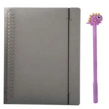 可拆卸 A4/A5 活页夹封面、学生活页笔记本、办公用品、返校用品、学校用品 - 綁帶款活頁夾 - 查看 32