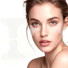 Silicona reutilizable para el levantamiento y el tensado facial, suavizado de arrugas, eliminación de líneas finas durante la noche, herramienta de belleza facial - Blanco - Ver 2