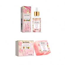 30ml Moisturizing & Firming Essential Oil, 100g Soap, Nourishing & Hydrating, Continuously Moisturizing & Brightening, Improving Dullness & Sagging, More Tightening & Hydrating, Caring & Maintaining Essential Oil, Fresh & Floral Scent, Recapturing Youthful Radiance, Gentle Cleansing Soap, Long-Lasting Fragrance