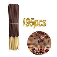 145/165/195 Pcs Coffee Incense Sticks, Suitable For Yoga, Meditation And Sitting Meditation. Purify The Mind, Dispel Negative Energy, Also Suitable For Outdoor Travel, Courtyard, Bedroom, Home Decor And Deodorizing Bathroom - Coffee - View 11
