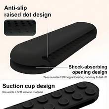 1pc Tablet Handheld Strap With Suction Cup, Adjustable Anti-Slip Hand Strap Holder For Tablet/E-Reader, Easy One-Handed Operation, Shock-Absorbing Open Design, Won't Fall Off, Multiple Colors Available - Multicolor - View 5