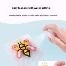 3D Nezha Puzzle Toy - Magic Water Beads, Stick To Surface When Wet, 3D Stereoscopic Handmade STEAM Educational Gift - Multicolor - View 4