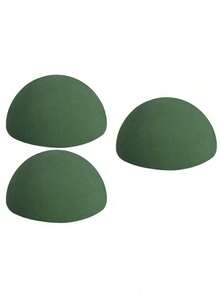 1/3/5pcs Semi-Sphere Floral Mud, Dried Flower Mud, Round Floral Mud Blocks, Green Floral Mud Balls, Artificial Flowers & Plants, DIY Floral Mud, Flower Arranging, Wedding Decor (9cm) - Green - View 11