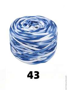1 Gói Sợi Áo Phông Ombre, Cỡ Lớn 300g/Gói - Rộng 2cm, Sợi Dệt Kim, Mềm Mại, Đa Năng, Thích Hợp Cho Thủ Công DIY, Có Thể Dùng Để Móc Và Dệt Túi, Gối, Búp Bê, Chăn Đựng Đồ, Dép Đi Trong Nhà, Các Dự Án Móc Len, Nhiều Màu Sắc Có Sẵn, Sợi Nhiều Màu, Sợi Polyester, Sợi Acrylic, Sợi Móc Len, Sợi Thủ Công, Cuộn Sợi Sống Động, Vật Liệu Thủ Công Đa Năng, Phụ Kiện Và Vật Tư Dệt - Nhiều màu - Xem 26