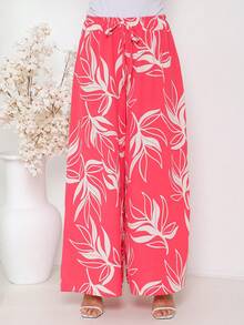 Flower Leaf Plants Pocket Knot Holidays - Pink - View 4