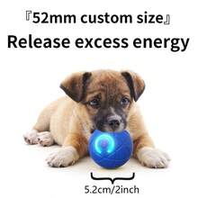 Palla rotolante intelligente a gravità, giocattolo elettronico intelligente per animali domestici, ricaricabile tramite USB, disponibile in più colori, grande giocattolo interattivo per cani, design a righe colorate, robusto, ricaricabile tramite USB, realizzato in gomma termoplastica, in grado di intrattenere gli animali domestici per ore, giocattolo a palla per cani, design di giocattoli per animali domestici, giocattolo ricaricabile per animali domestici. - Multicolore - Visualizzare 3