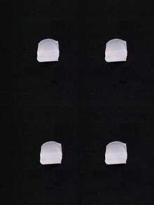 Klassische glänzende goldene Zähne Grillz, personalisierte Hip-Hop Rap Zahn-Accessoires, Alltag/Party/Feiertag Requisite