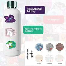 Animal Affirmation Stickers - 50 Pcs Waterproof Vinyl Kindness Positive Quote Stickers For Water Bottle, Laptop, Phone Case, Cup, Guitar - Motivational Inspirational For , Teens & Adults,AnimalAffirmation - 動物肯定 - 查看 6
