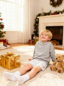 Ice Cream Shorts Boy Clothes, Gifts For Teen Kids Boys Unisex, White Trunks Splatter Sweatpants Underwear Pants, Boys Christmas PjChristmas Birthday Gifts For Teenage Dress, Thanksgiving Outfit, School Sport Running Pants, Running Pants, Basketball Shorts - trắng - Xem 3