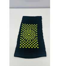 1 par  Rodilleras deportivas gruesas y transpirables, accesorios de gimnasio con diseño de puntos asimétricos, rodilleras deportivas de soporte para la rodilla - Negro - Ver 4