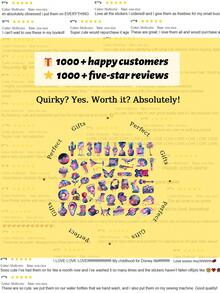 YWWBLD 50 piezas Pegatinas de cielo estrellado, regalos de fiesta y decoración del hogar, recompensa de clase, regalo de cumpleaños, decoración, scrapbooking, laptop, equipaje, guitarra, vaso de agua, funda de teléfono, manualidades DIY - Multicolor - Ver 2