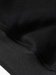 Men's Gothic Hoodie - I AM DEVIL's WORK Pullover Sweatshirt With Red Graphic, Stretchy Polyester Blend Fleece, Kangaroo Pocket Streetwear Heavy Metal Concerts & Everyday Edgy Outfits, Style, Statement Design, Comfortable Material, Fashion K8IK - Mặc định - Xem 5