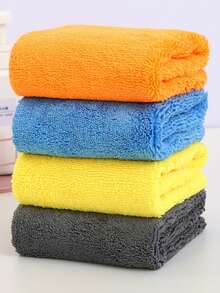 400gsm Polyester & Cotton Blend Car Wash Towel, Cleaning Cloth, Polishing Cloth, Detailing Towel, Highly Absorbent - one-size - View 8