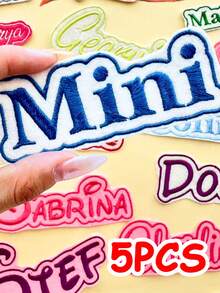 Miếng dán tên cá nhân hóa, Huy hiệu tên, Miếng dán phù dâu, Miếng dán chữ, Miếng dán tên hộp cơm trưa, Miếng dán chữ tùy chỉnh, Miếng dán tên làm quà tặng, Thêu, Trang trí nhà cửa, Trang trí, Quà tặng cá nhân hóa, Quà tặng tùy chỉnh, Miếng dán tên thêu cá nhân hóa, Đa chức năng, Bền, Trang trí, Có thể tái sử dụng, Tinh tế, Phong cách, Chất lượng cao, Nhiều màu sắc, Hiện đại, Tùy chỉnh, Cá nhân hóa, Độc đáo, Nhãn dán tùy chỉnh, Trang trí Giáng sinh, Quà tân gia, Thiết kế sang trọng - Nhiều màu - Xem 9