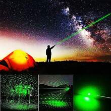 ★人気商品★】懐中電灯 led 多機能 長距離 高輝度 ミニ懐中電灯 ポータブル USB充電付 ズーム調節 強力 指示棒 小型 カラス撃退 害鳥の駆除 SOS 防災 フラッシュライト キャンプ 釣り防犯 アウトドア 防災グッズ レーザーポインター 充電式高輝度グリーンライト懐中電灯｜長距離照射対応の多機能照明 アウトドア・教育・夜間作業に最適 - ブラック - チェックする 8