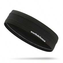 1条多色男女通用健身头带，防滑运动吸汗带，瑜伽发带，弹性吸湿，适合旅行、健身房、锻炼 - 彩色 - 查看 12