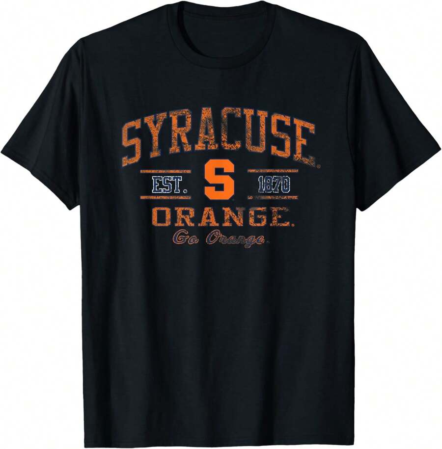 Syracuse Orange Vintage Triumph T-Shirt - màu đen - Xem 1