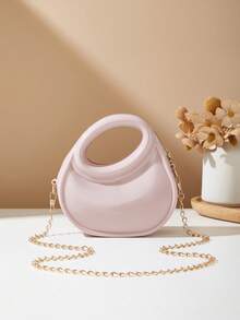 Hollow Jelly Crossbody Bag With Zipper Closure, Fashionable Handbag Suitable As Gift For Girls - Semi-openwork Bag - View 3