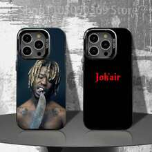 Funda de teléfono J-JOK con soplador de aire para 17, 16, 15, 14, 13, 12, 11, Pro, Max, Plus, E compatible, cubierta negra mate a prueba de golpes - Z6 - Ver 3
