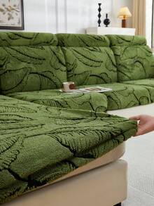1 Stück weiches Plüschstoff Haustier Anti-Schmutz Sofa Staubschutz Kissen, Zebra Muster Mehrfarbig, dicke Jacquard Plüsch Sofa Sitzkissenbezug geeignet für Herbst/Winter, passend für Sofarücken und 1/2/3/4/Chaiselongue Sitze - Verschiedenfarbig - Übersicht 8