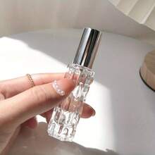 1pc Transparent And Clear Empty Spray Bottle 0.34 Oz Mini Refillable Glass Mist Perfume Spray Bottle With Cover Cosmetics Perfume Aromatherapy Lotion Storage Container DIY Beauty Tools Travel Essentials - Multicolor - View 13