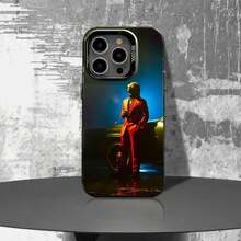 Funda de teléfono J-JOK con soplador de aire para 17, 16, 15, 14, 13, 12, 11, Pro, Max, Plus, E compatible, cubierta negra mate a prueba de golpes - Z6 - Ver 8