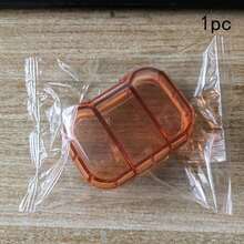 1个便携式周用药盒 - 防水密封小巧药盒，方便存放药物，旅行必备药品收纳盒，带7天隔层，可存放每日维生素、补充剂等，是居家、办公和旅行的理想之选。 - 彩色 - 查看 11