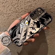 El diseño que presenta a Tanjirou de adecuado para S25 ULTRA, S24 PLUS, S23 FE, S21 PRO, S22, S20+, A03S, A05S, A14, A31, A53, A34, A10, A04E, M04, A33, A35, A55, A72, A71, A70, A22, A16, A06, A20S y A54.un estuche de teléfono especial para que resistente a la suciedad, elegante, moderno y cuenta con un acabado de plata colorida IMD.17  17promax - Negro - Ver 4