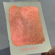 Metallic Watercolor Paint Handmade Gold Watercolour Shimmer Mica Painting Full Pan Glitter Aquarelle (Splendor),Splendor(FullPan) - 輝煌(全盤) - 查看 4