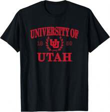 Utah Utes Slate  T-Shirt - 黑色 - 查看 1