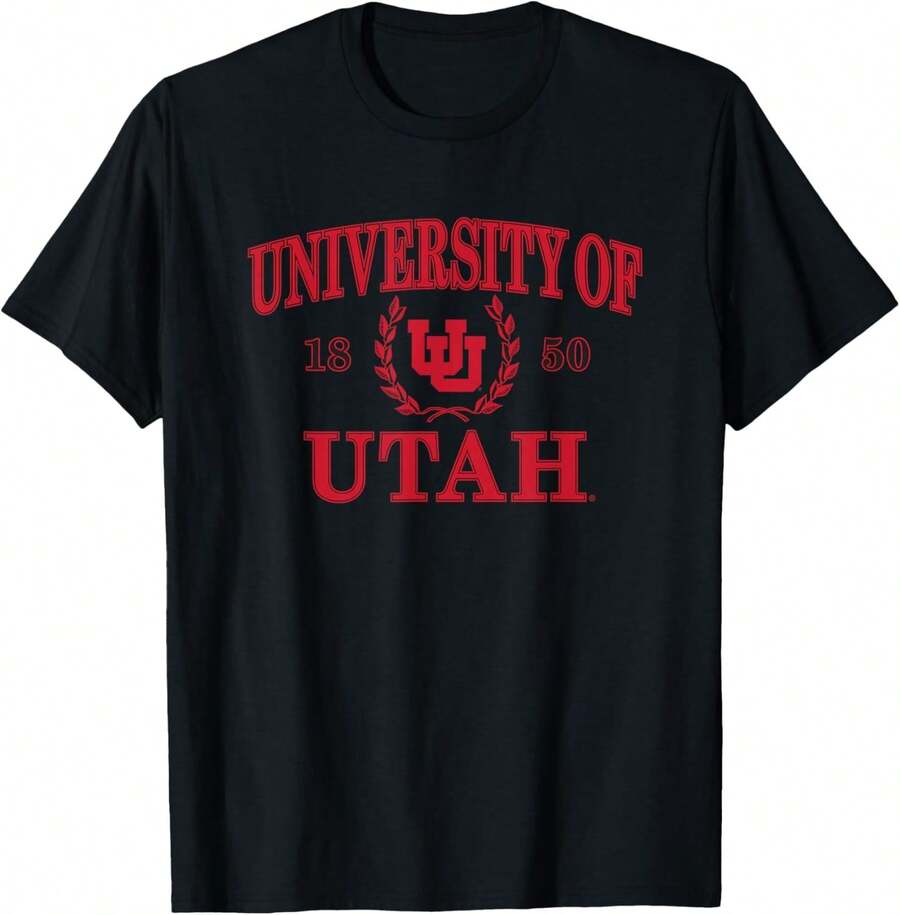 Utah Utes Slate T-Shirt - 黑色 - 查看 1