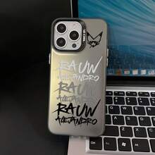 Un cantante puertorriqueño conocido por su estilo de reggae y trap latino, perfecto para un estuche de teléfono compatible con modelos de for  11 a 17 16 Pro Max, con recortes precisos para la cámara, un diseño absorbente de impactos y un estilo simple y empresarial que expresa el afecto y el apoyo de los fans. - Negro - Ver 8