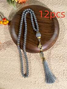 1pc Muslim Prayer Beads, 99 Beads   Bracelet, Handheld - Multicolor - View 28